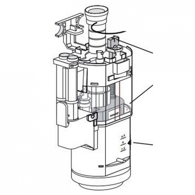 Alföldi EasyMont öblítőszelep 8L14 34 00