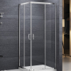 Roltechnik Sundis 80x80 szögletes zuhanykabin brillant profil átlátszó üveg N0778